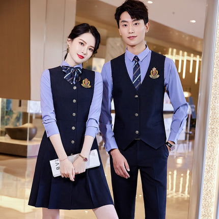 Teachers' Work Clothes Autumn and Winter Kindergarten Teachers' Clothes Vocational suit Teachers' Interview Clothing Women's Clothing British Style Art School Fun