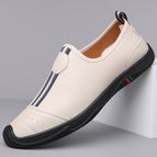 creamy-white four-season shoes / 38
