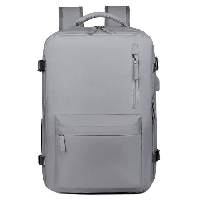 Cross-Border Simple Large-Capacity Business Commuter Backpack High-End Backpack Men's Travel Bag Multi-Functional Computer