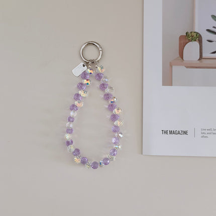 Phone Lanyard Ins Style Light Luxury Crystal Phone Holder Chain Niche Exquisite Camera Strap Accessory Keychain