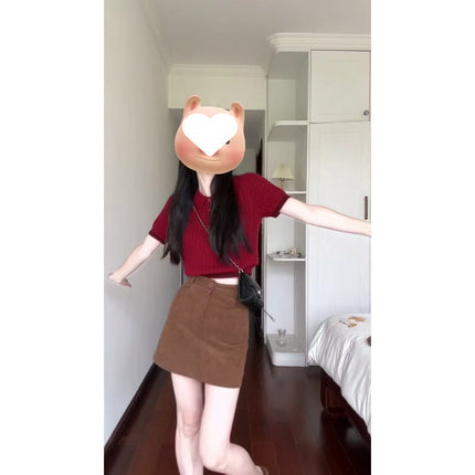 Early autumn women's clothing with a set of 2024 new dopamine wear niche non-collision fashion two-piece suit