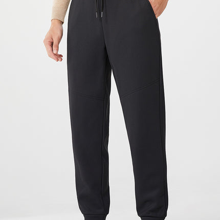 Cross-Border Men's Pants Autumn and Winter New Casual Sports Thickened Long Pants Le Feng Graphene Men's Long Pants Warm Casual Pants