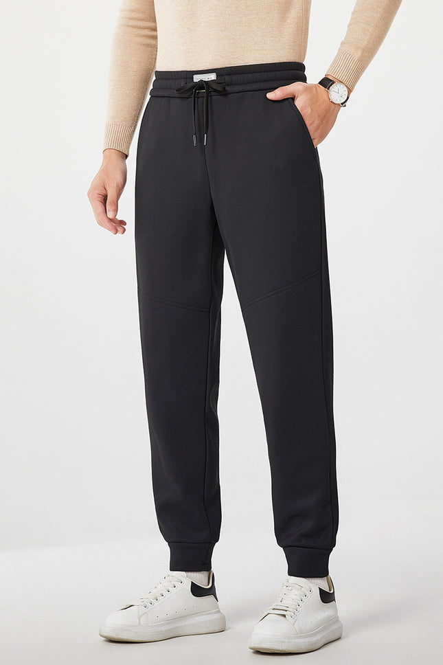 Cross-Border Men's Pants Autumn and Winter New Casual Sports Thickened Long Pants Le Feng Graphene Men's Long Pants Warm Casual Pants
