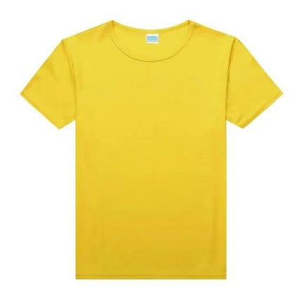 Cotton Catering Overalls Summer Waiter Round Neck T-Shirt Barbecue Hotel Milk Tea Hot Pot Shop Short Sleeve Printed logo