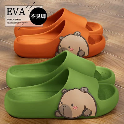 Eva Slippers for Women, Non-Slip, Anti-Odor, Summer Home Slippers, Men's Home Indoor Bathroom Bathing Slippers