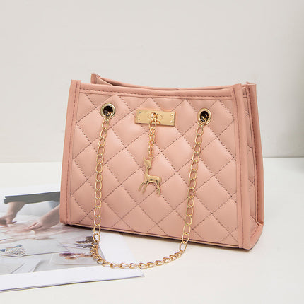 Bags for Women Wholesale Small Bags 2024New Ladies Embroidered Quilted Shoulder Bag Export Classic Casual Ladies Bag