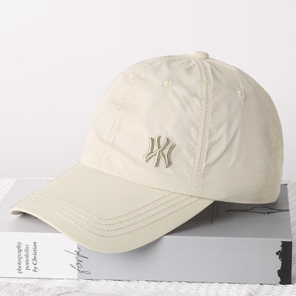 Quick-Drying Sun Protection Hat, Unisex Breathable Peaked Cap, Fashionable and Versatile Baseball Cap Wholesale Custom Logo
