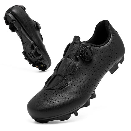 Cross-border supply of luminous color cycling shoes mountain road dual-use bicycle lock shoes professional mountain bike riding