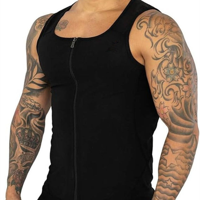 Amazon cross-border men's undershirt body-shaping vest body-shaping underwear tights fitness sports T-shirt compression short sleeve