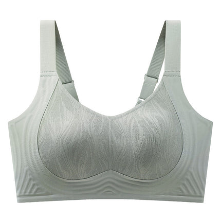 Rabbit Ear Large Bust Bra for Women, Summer Lift-Up Anti-Sagging Slimming Plus Size Seamless Thin Breathable Bra