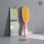 Purple and yellow color matching [princess air cushion comb] pvc box