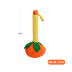 20cm persimmon persimmon green leaf mugwort hammer