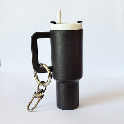 Cross-border New Product Stanley Stanley Keychain Pendant Ice Cup Keychain Can Hold Lipstick Backpack Hanging