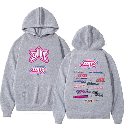Emilia Mernes Mp3 Tour 2024 Print Hoodie Men Women's Retro H