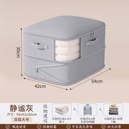 See-Through Quilt down Jacket Vacuum Compression Storage Bag Wardrobe Bag Large Capacity Quilt Clothing Packaging and Organization