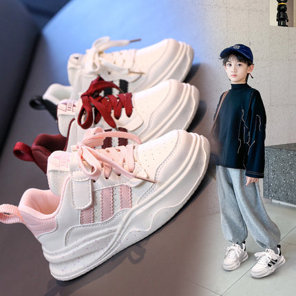 2025 Spring New Children's Board Shoes Fashionable All-match Baby Girl Casual Shoes Soft Sole Non-slip Boys Single Shoes