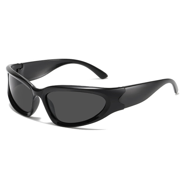 Cross-Border Internet Celebrity Street Photography Sunglasses for Men and Women, Retro Functional Style, Technological Sense, European and American Street Photography, Modern Sunglasses