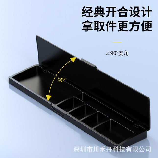 Mechanical Keyboard Hand-held Mouse Wrist Pad Desktop Palm-held Storage Box Female Office Typing Wrist Pad 87 Key Code Word