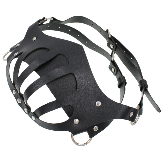 European and American Punk Style Personality Breathable Mask Party Masquerade Men's and Women's Mask Sex Mask Decorative Eye Mask