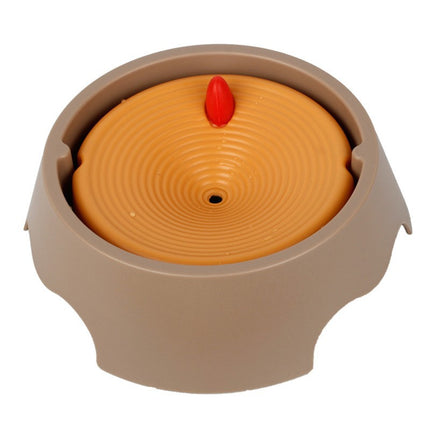 Pet non-wet mouth water bowl dog drinking water splash-proof floating bowl large capacity automatic water dispenser factory in stock wholesale