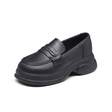 New Thick-soled Loafers Women's Mary Jane One-step Lazy Shoes Casual Single-layer Shoes Rain Boots Increased Work Shoes Cross-border