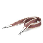 White Brown silver buckle / Custom size: Note length