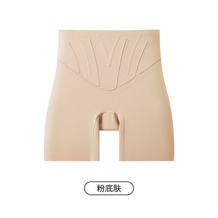 1612 Light Milk Skin Invisible Skin Liquid Foundation Nylon Jelly Body Shaping Hip Lifting High Waist Bottoming Tummy Control Security Underwear