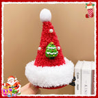 Christmas nail pearl hat clip-christmas tree style