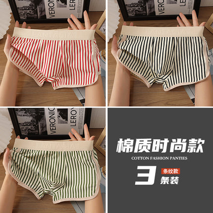 Striped Arlo Pants Casual Loose plus size Breathable Boxers Men's Pajama Shorts Underpants Spa Vacation Wear