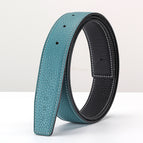 3.2 black/sky blue (double-sided litchi pattern car white line) / 105cm