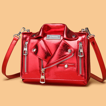 Cross-Border Personalized Clothing Bags for Women 2025 New European and American Fashion Rivet Bags Single Shoulder Crossbody Small Square Bag Trendy