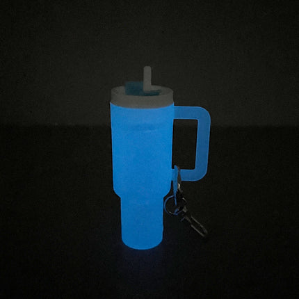 Cross-border New Product Stanley Stanley Keychain Pendant Ice Cup Keychain Can Hold Lipstick Backpack Hanging