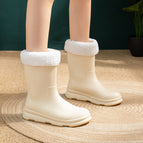 056 pure white with short velvet / 36