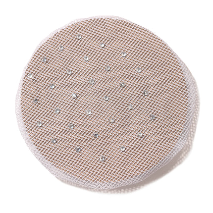 Bell-Shaped Basic Hair Net with Rhinestones, Daily Performance Bun Hair Styling Tool, High Elasticity Hair Net for Girls