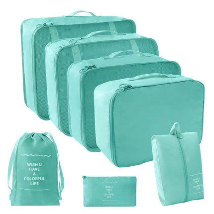 Travel Storage suit Seven-Piece Set of Partition Storage and Arrangement for Home Travel Portable Expansion and Decreposition Travel