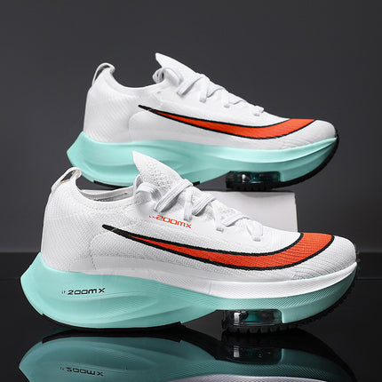 2025 Cross-Border Large Size Men's Shoes Ultra-Light Autumn Thick-Soled Casual Sports Shoes Versatile Ins Couple Leather Shoes