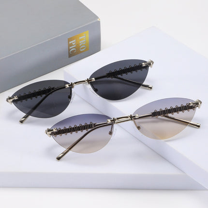 C new fashion personality sunglasses Europe and the United States anti ultraviolet high sense sunglasses trend sunglasses men and women