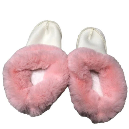 Cave Shoes Plush Liner Fits Cross Card Luo Winter and Winter Snow House Puffs with Velvet Cotton Shoe Cover