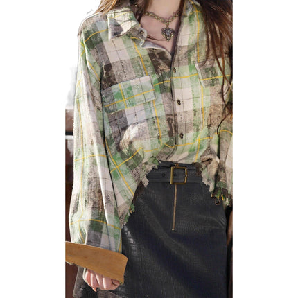 Early Autumn 2025 [a Bit Troublesome] Cool Aura Fashionable Crocodile Pattern Decorative Belt Skirt