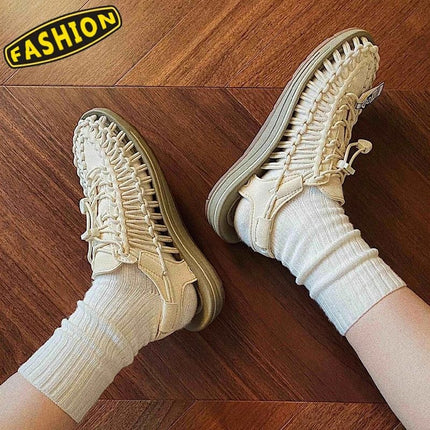 Export to Germany Original Roman Sandals Summer Breathable Low-top Soft Bottom Couples Fashion Beach Shoes