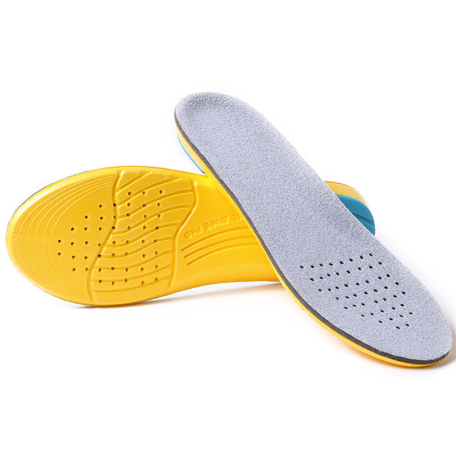Sports Insoles for Women, Thickened Shock-Absorbing Sports Shoe Insoles for Men, Breathable Non-Odor-Absorbing Sweat-Absorbing Insoles, Running Shoe Insoles