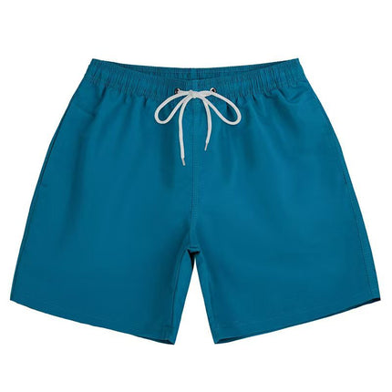 Men's Quarter Beach Pants Casual Seaside Three-Quarter Pants Swimming Shorts Loose Boxer Briefs