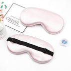 Faux silk adjustable buckle - light pink