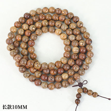 Factory wholesale Wen play wooden beads bracelet 108 beads for men and women lovers jewelry gift chicken wings wooden bracelet