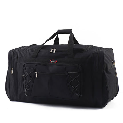 Large-Capacity Clothing Bag, Men's Luggage Bag, Checked Folding Moving Bag, Storage Bag, Large Travel Bag, Extra Large Luggage Bag
