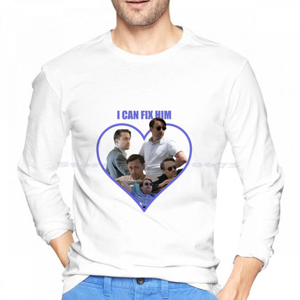Roman Roy-I Can Fix Him Ii Cotton Hoodie t Shirt Roman Roy