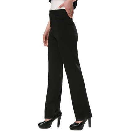 Hotel and Restaurant Waiter Work Uniform Pants for Women, Property Cleaning Staff, Cleaning Worker, Auntie's Clothing Pants, Black