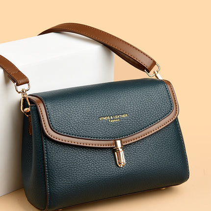 Bag women's bag 2024 new fashion small bag messenger bag middle-aged shoulder bag women's bag satchel a generation of hair