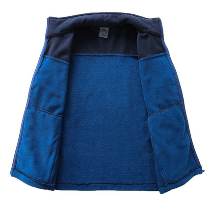 Autumn and winter outdoor stand collar fleece coat for men and women polar fleece couple sweater jacket jacket jacket liner wholesale