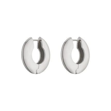 2025 New Minimalist Style Hoop Earrings, Cool and Trendy Ins Style, Unique and High-End, Versatile and Elegant Earrings